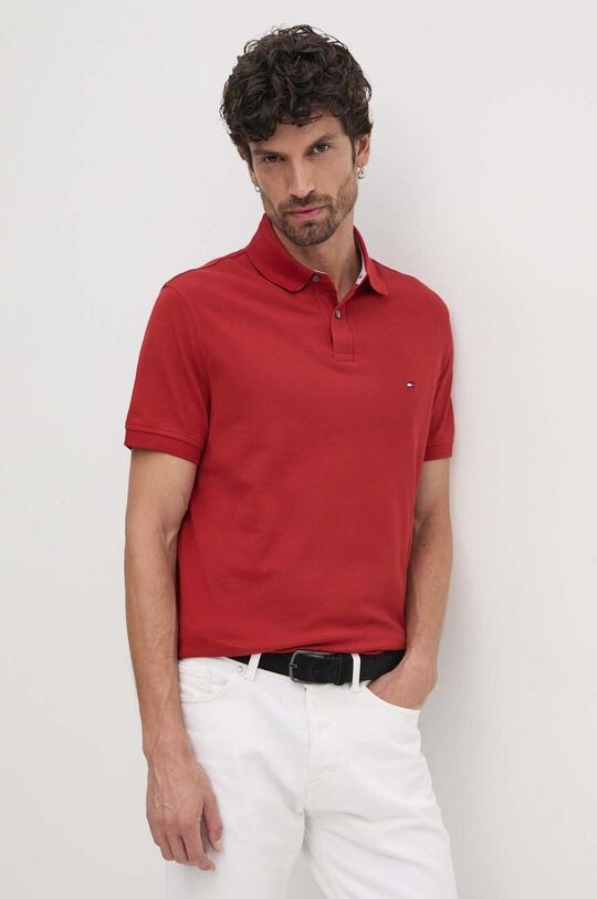 

Поло Tommy Hilfiger, бордовый