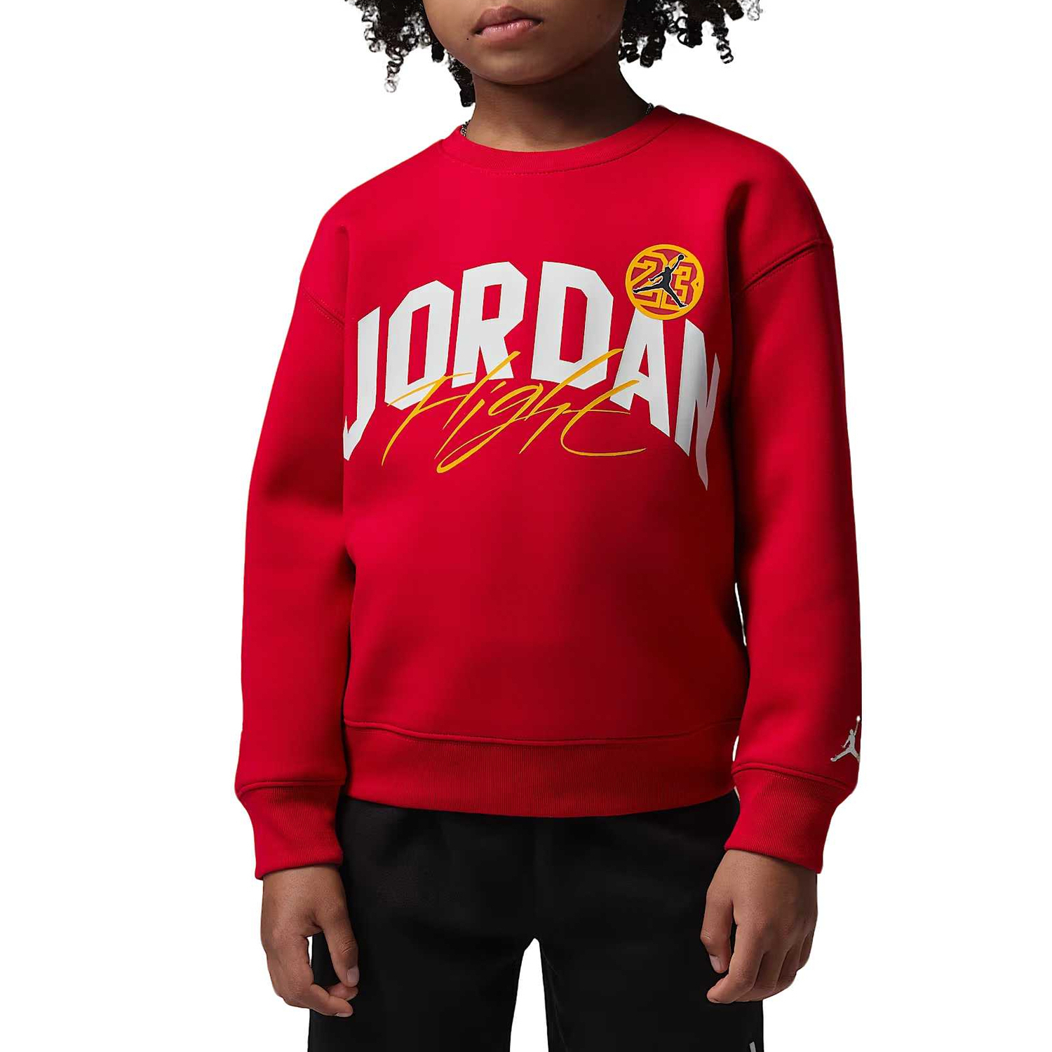 

Детский свитшот с круглым вырезом Moderate Jordan, gym красный