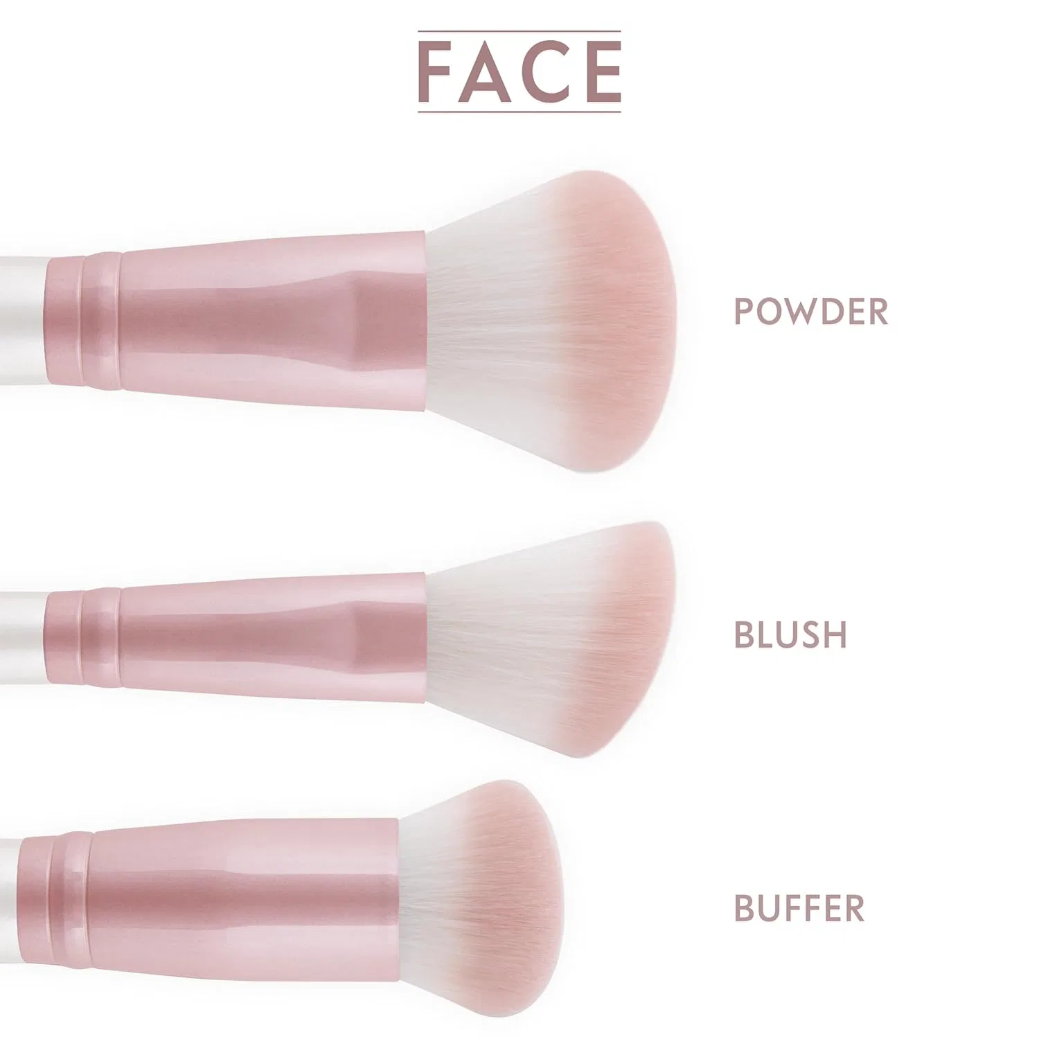 Набор веганских кистей для макияжа «Prime Vegan Pro» от Luvia Luvia Cosmetics — фото 4