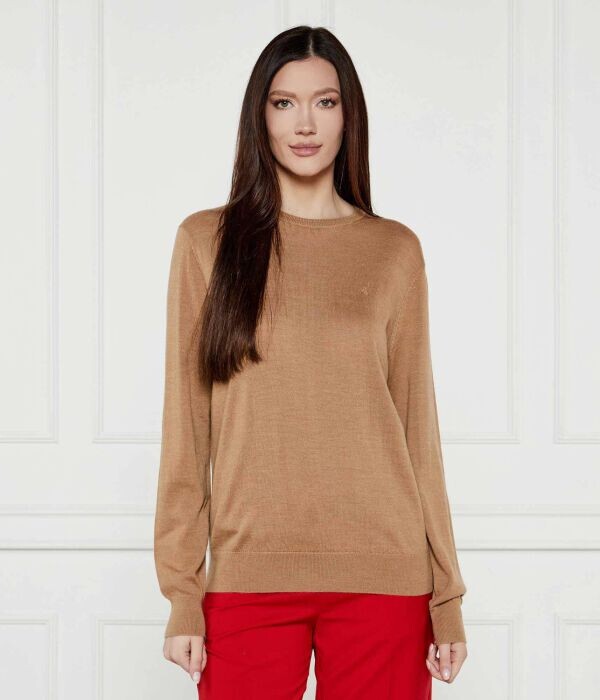 

Свитер шерстяной Polo Ralph Lauren Loose Fit, коричневый