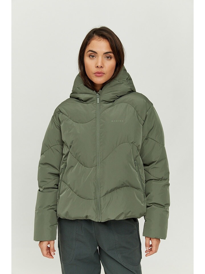 

Стеганая куртка MAZINE Steppjacke Dana, зеленый