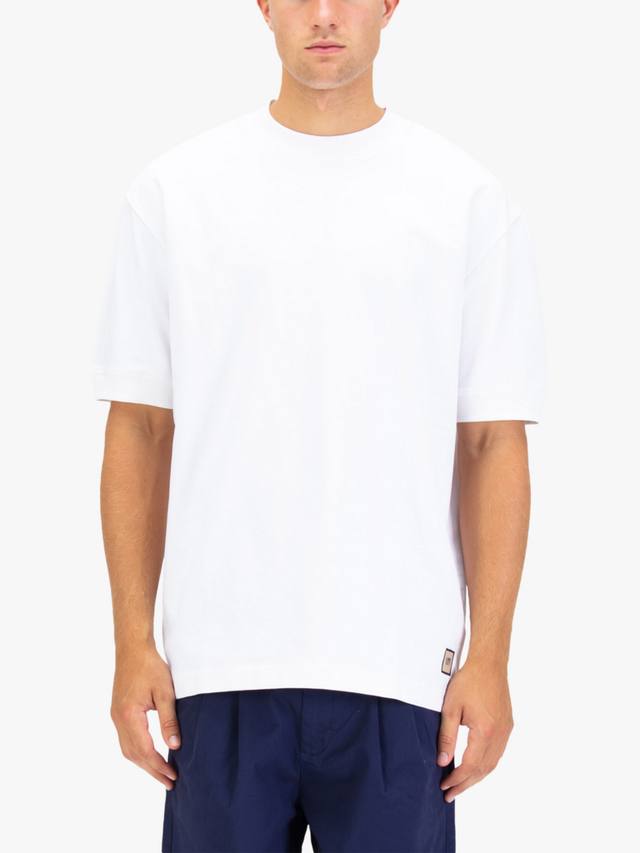 

Футболка Kings Crown с коротким рукавом Regular Fit из хлопковой смеси LUKE 1977, White