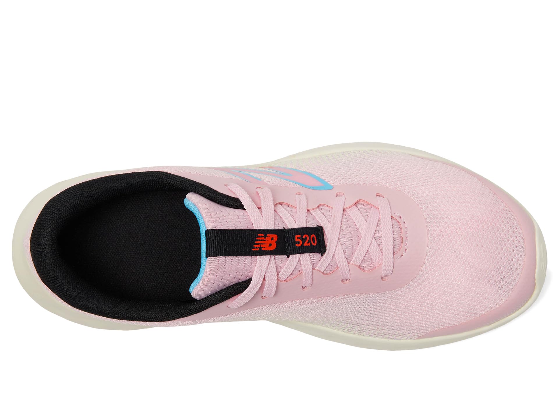 Кроссовки New Balance Kids 520V8, Mid Century Pink/Team Sky Blue — фото 2