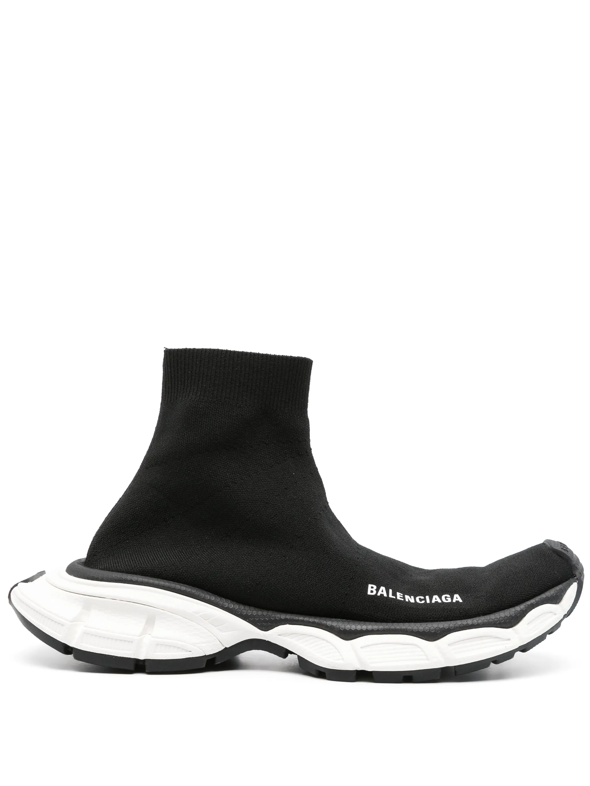 Кроссовки 3XL Sock Balenciaga, черный