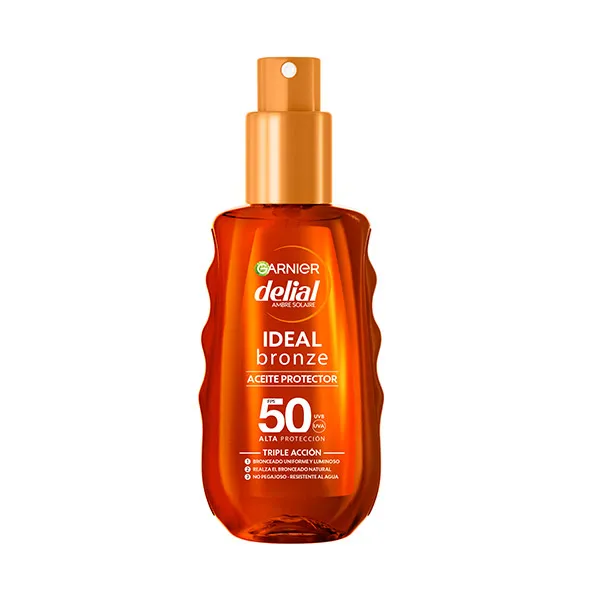 

Защитное масло SPF 50 Ideal Bronze Delial, 150 ml