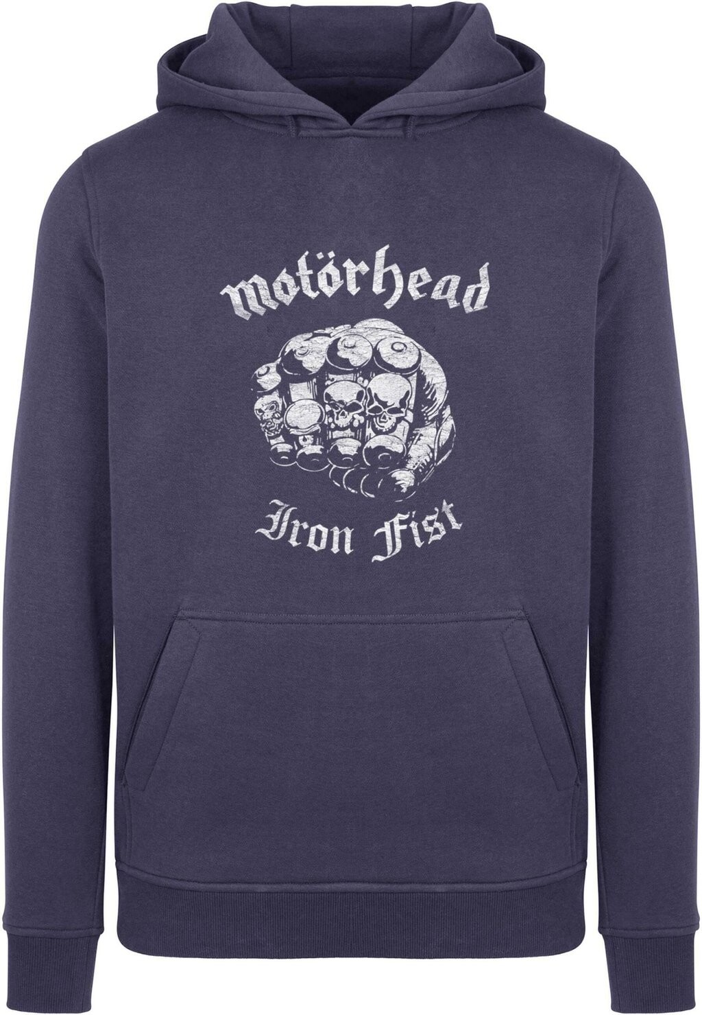 

Толстовка с капюшоном MOTÖRHEAD IRON FIST Merchcode, светло-голубой