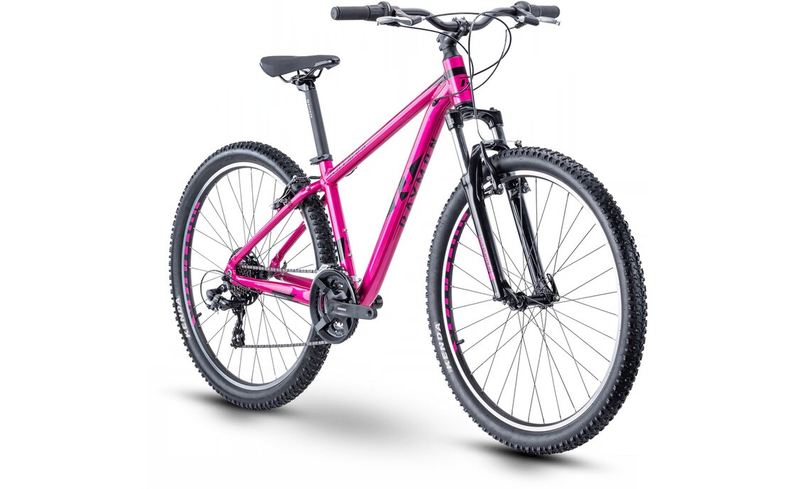 

Горный велосипед Raymon SixRay 1.0 - 26 дюймов - Diamant - 2024, цвет Pink|pink/black