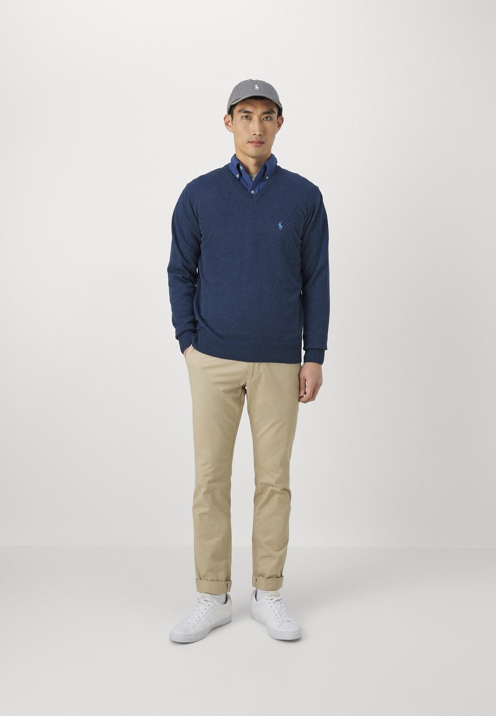 Толстовка Long Sleeve Polo Ralph Lauren, цвет cruise navy — фото 2