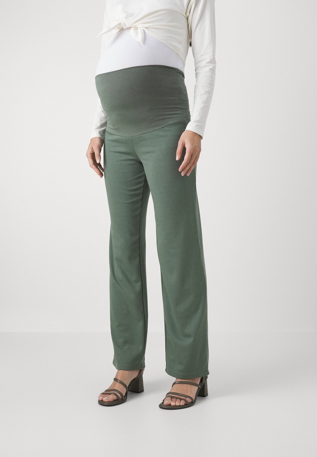 

Брюки Mlrina Straight Pant MAMALICIOUS, цвет laurel wreath