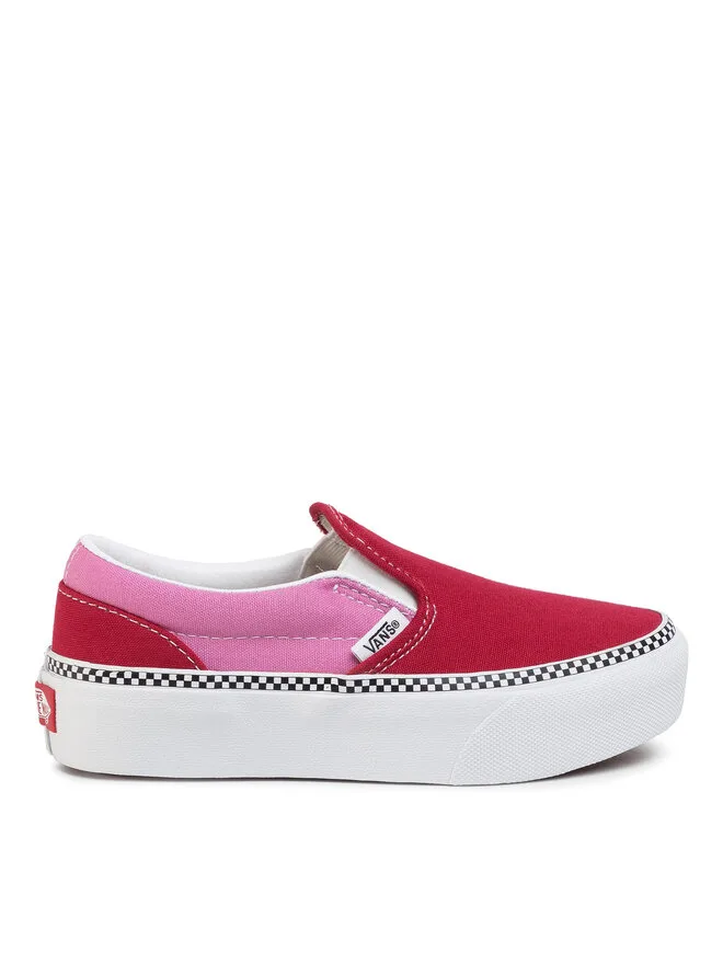 Vans Классические тканевые слипоны P VN0A3TL1WVX1 красные