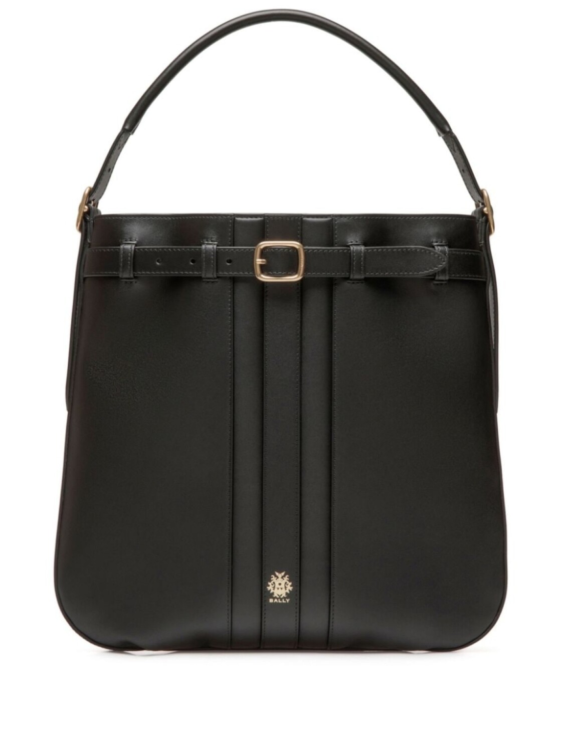 

Сумка через плечо с пряжкой Bally, черный