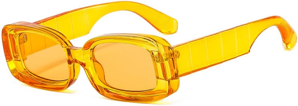 

Солнцезащитные очки прямоугольной формы 2027 года для женщин и мужчин, винтажные, с декоративными линзами из поликарбоната, оправа, защита от ультрафиолета UV400 MTZJH, C6