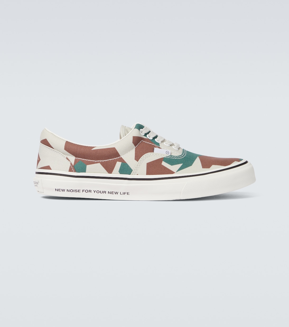 

Кроссовки из камуфляжной ткани Undercover, Beige Base