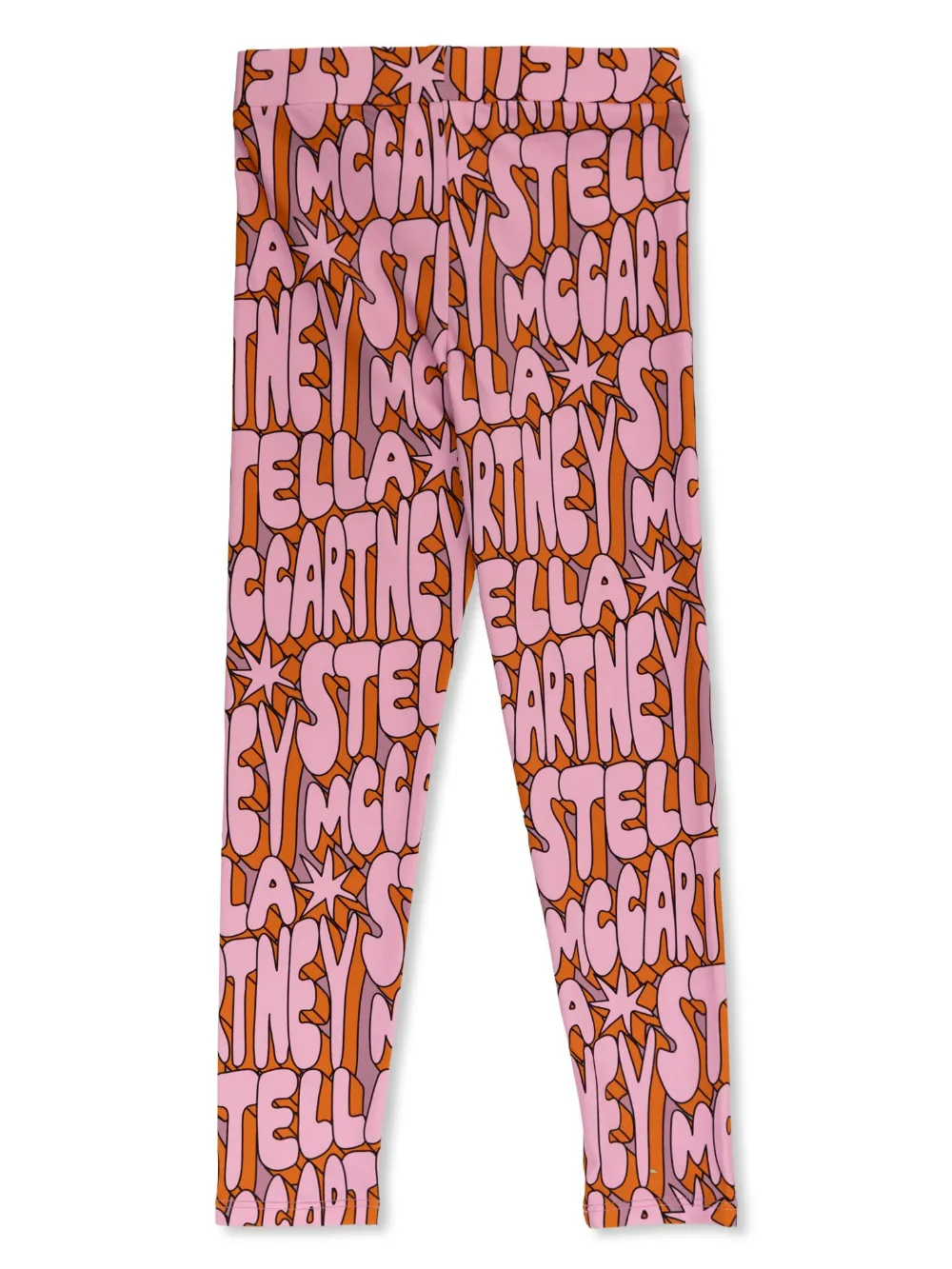 Леггинсы с логотипом Stella McCartney Kids, розовый — фото 2