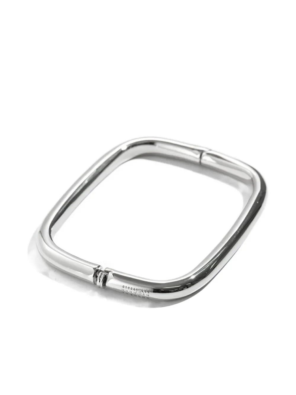 

Квадратный браслет MM6 Maison Margiela, серебряный