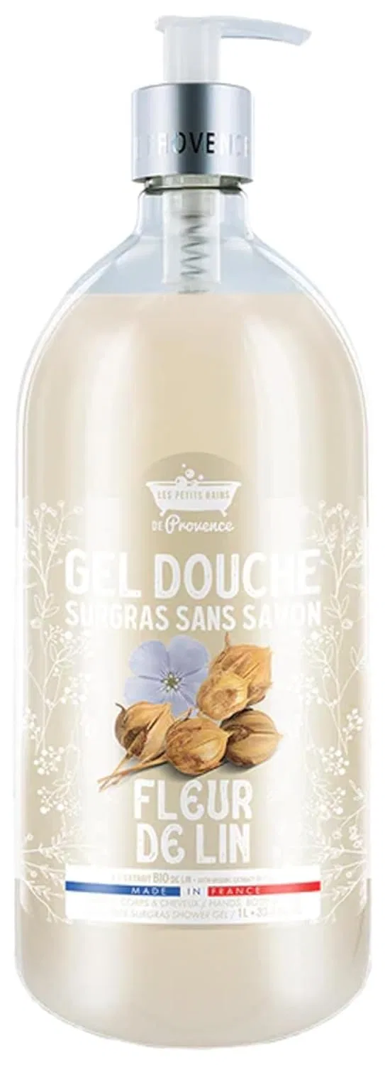Гель для душа Fleur de Lin с ароматом ши Les Petits Bains De Provence