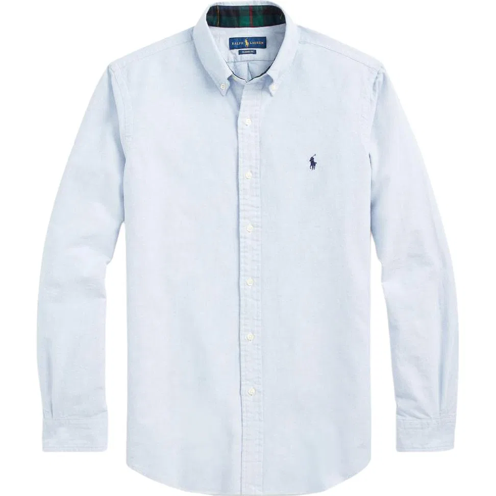 Рубашка с длинным рукавом на пуговицах Polo Ralph Lauren, Blue