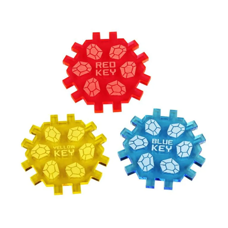

Карточная игра «Кованый ключ» — жетоны ключей, Token Sets - Products for Various Gaming Systems (Litko Aerosystems)