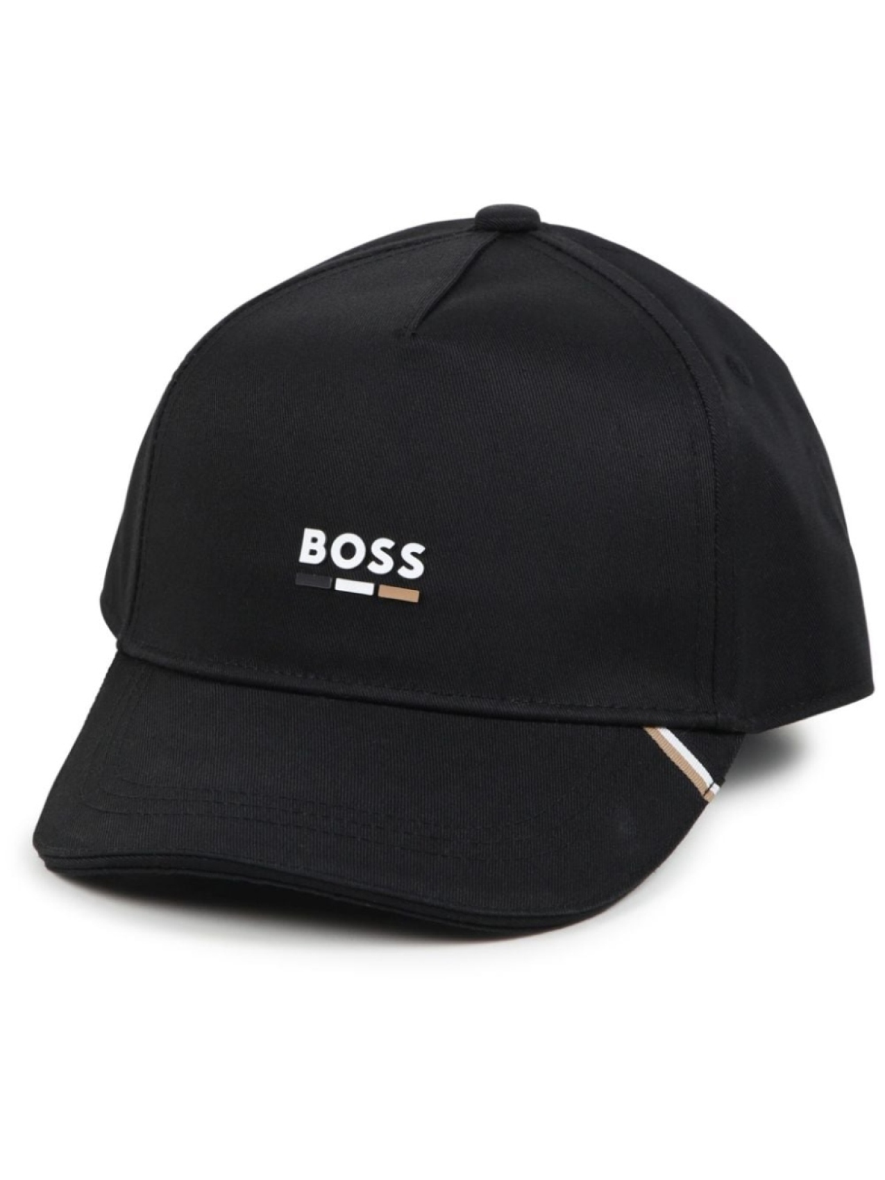 

BOSS Kidswear твиловая кепка с логотипом, черный