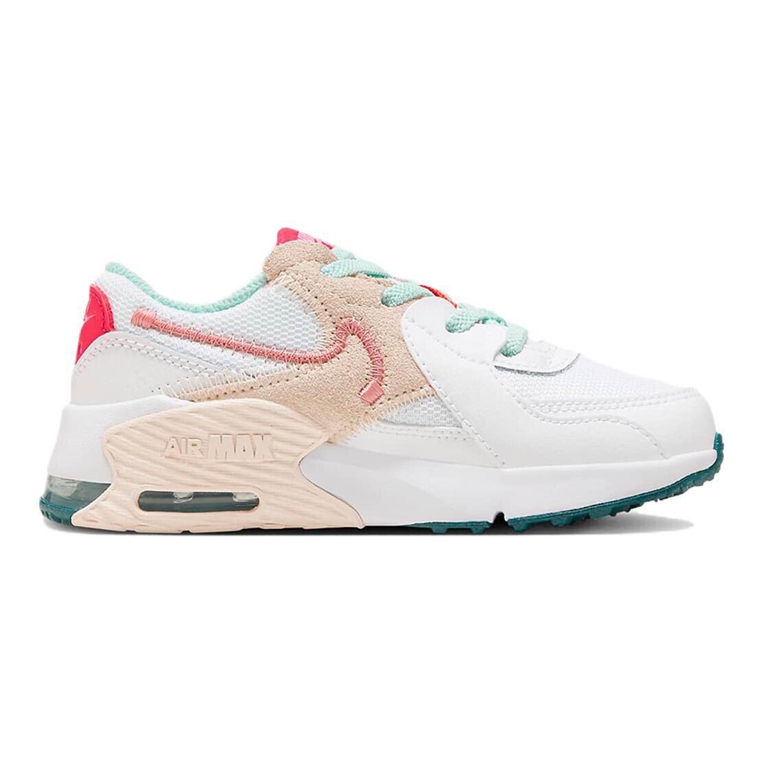 Air Max Excee Kids Кроссовки для детей с низким верхом белого цвета Nike, белый — фото 2