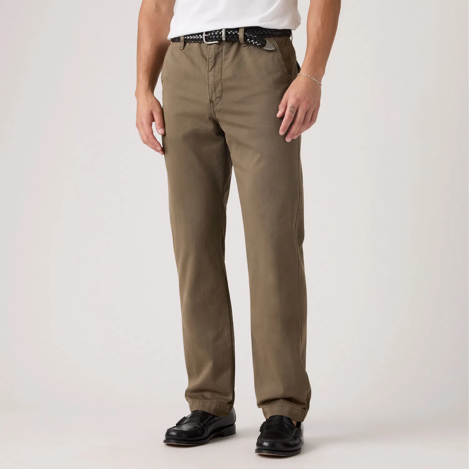 Мужские брюки Xx Chino Authentic Relaxed Levi's, Brown — фото 2