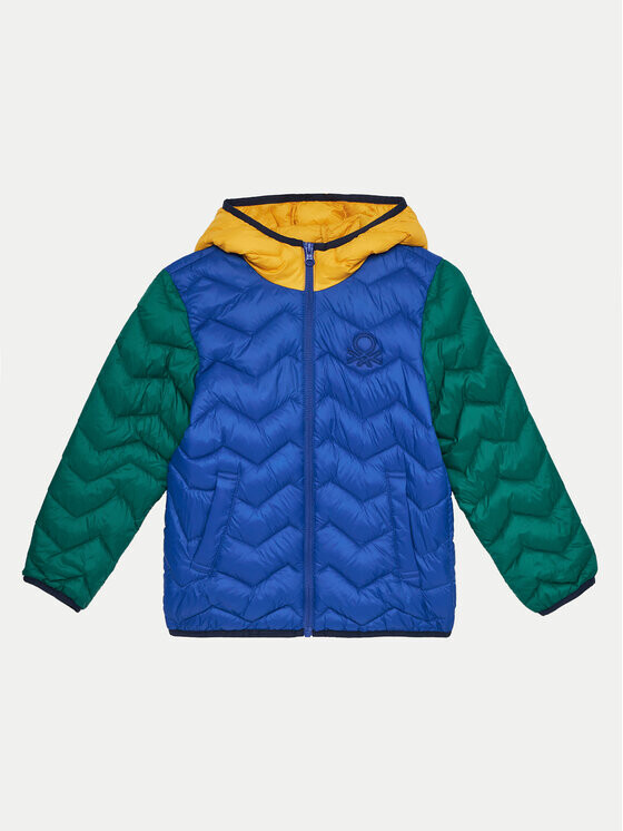

Пуховик стандартного кроя United Colors Of Benetton, мультиколор