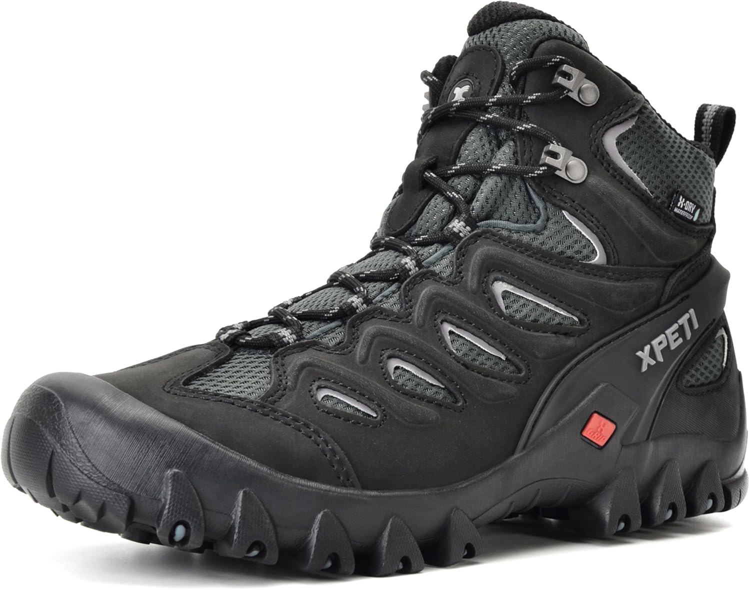 

Мужские водонепроницаемые походные ботинки XPETI Pathfinder Mid, черный