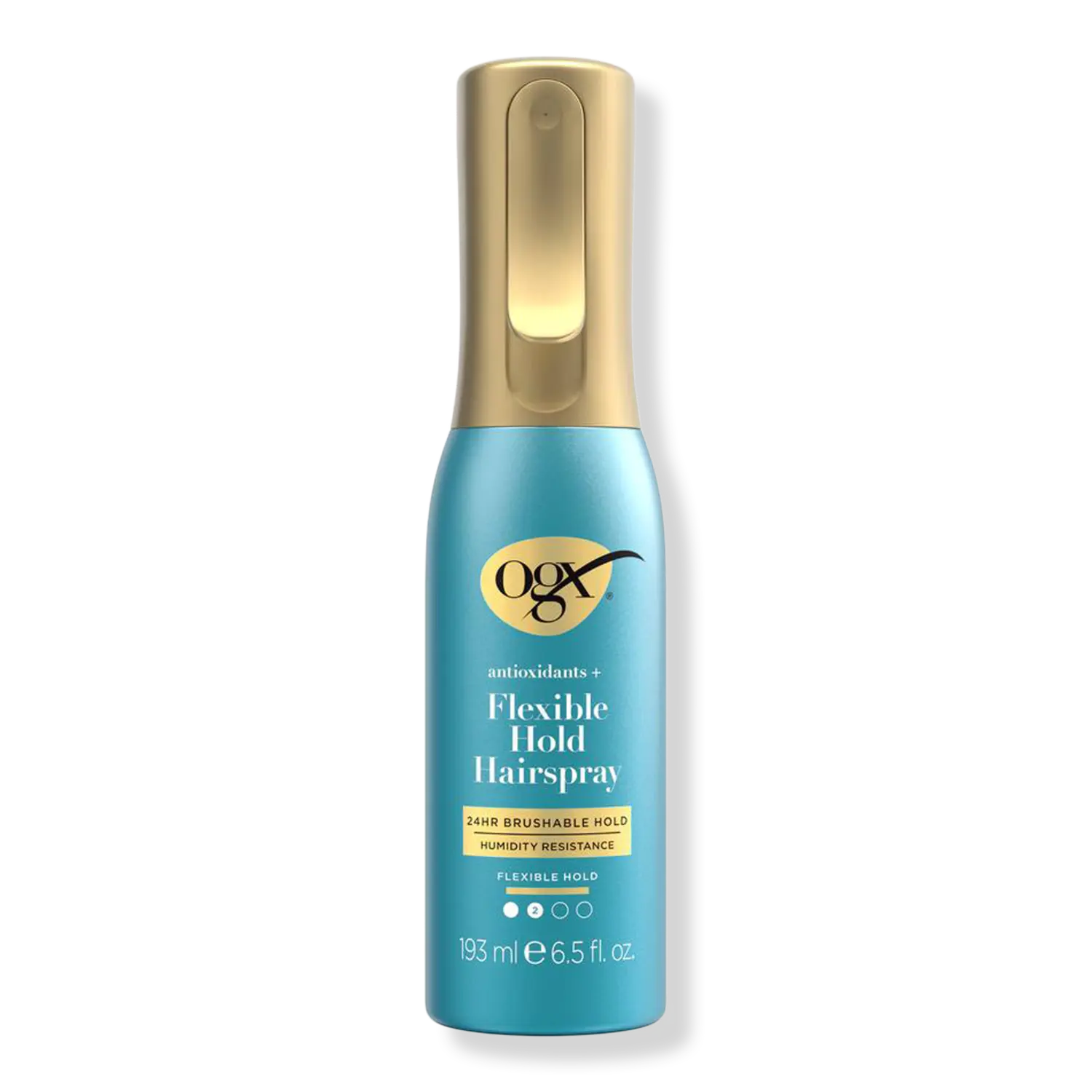 

Антиоксиданты + лак для волос с гибкой фиксацией OGX