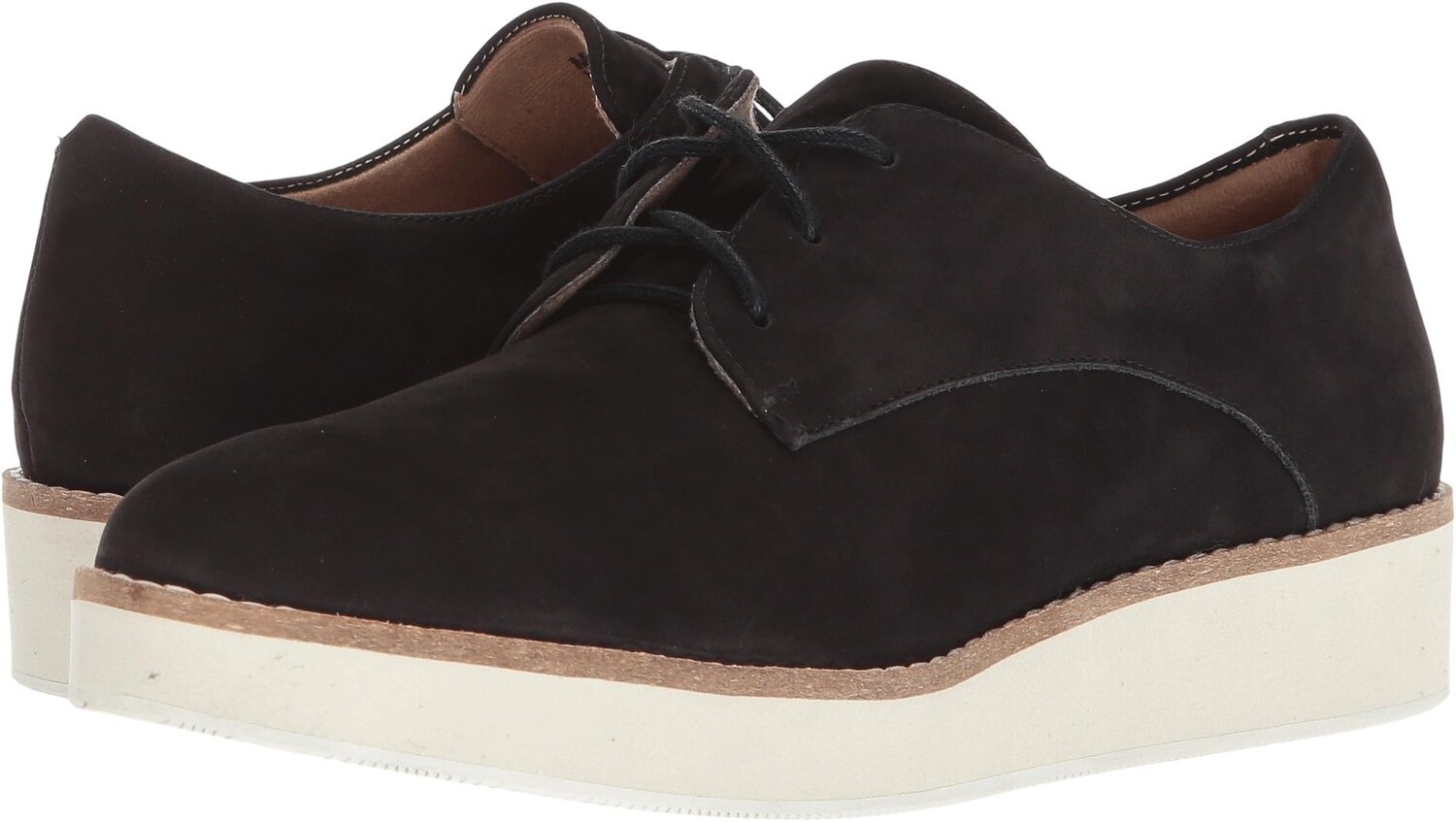 

Оксфорды SoftWalk Willis, цвет Black Smooth Nubuck Leather