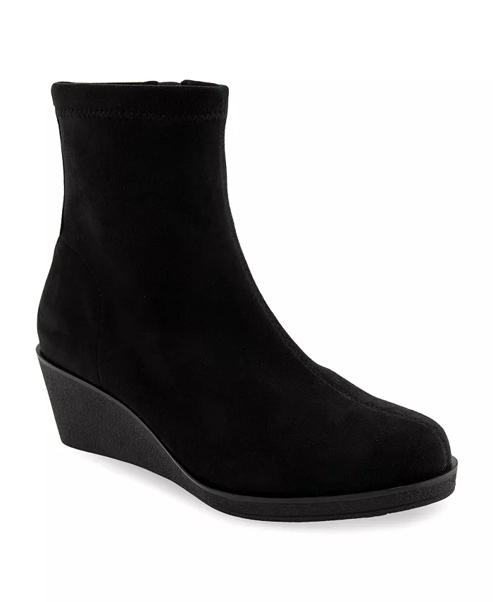 Женские ботильоны Binnie на клиновидном каблуке Aerosoles, черный