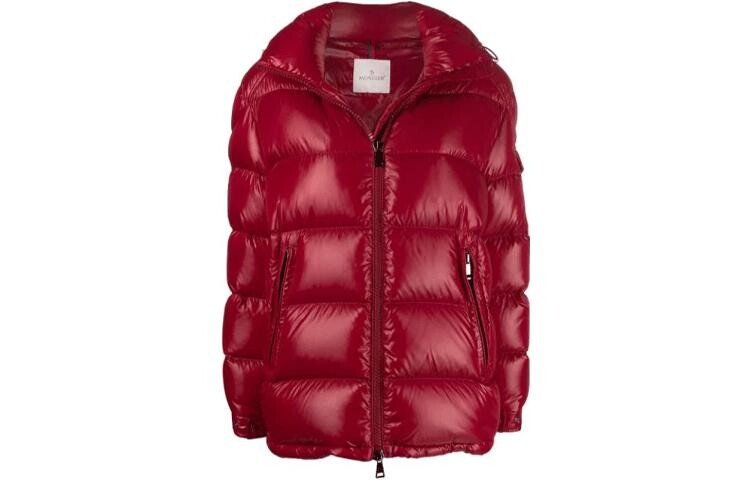 

Пуховик женский темно-красный Moncler