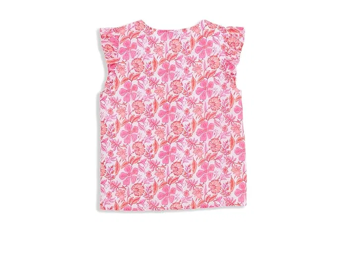 Топ с цветочным принтом Evie Vineyard Vines Kids, Block Print Toucan — фото 2