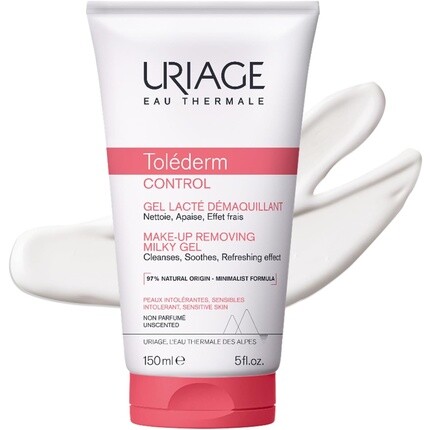 Средство для снятия макияжа Uriage — Toléderm Control Молочный гель для снятия макияжа, 150 мл — фото 3
