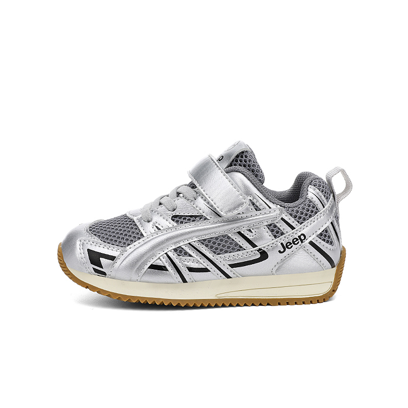 

Низкие кроссовки для детей, устойчивые к истиранию, амортизирующие, противоскользящие, с защитой от ударов Jeep, красный