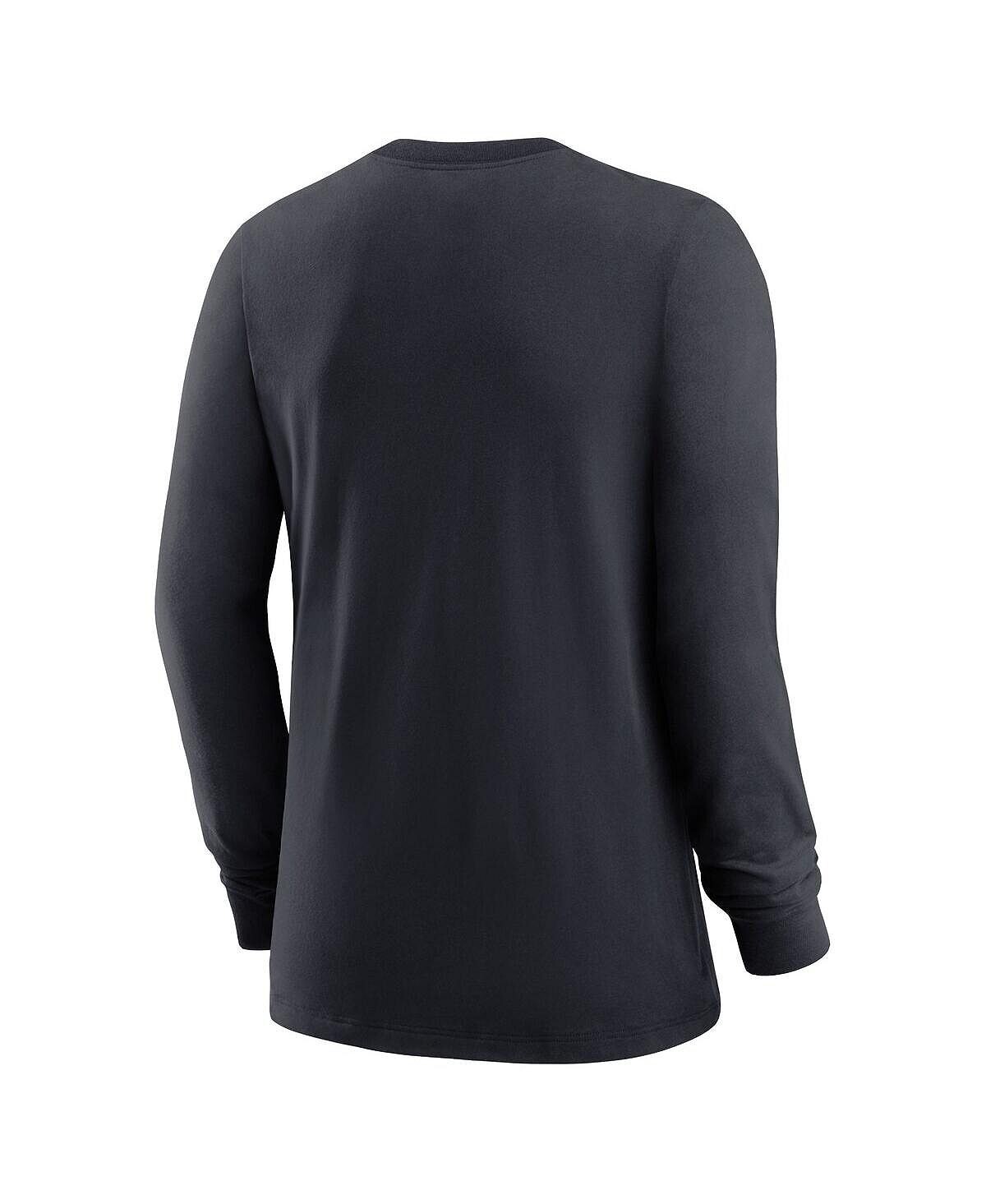 Женская футболка с длинным рукавом Minnesota Twins Authentic Collection Legend Performance Nike, темно-синий — фото 4