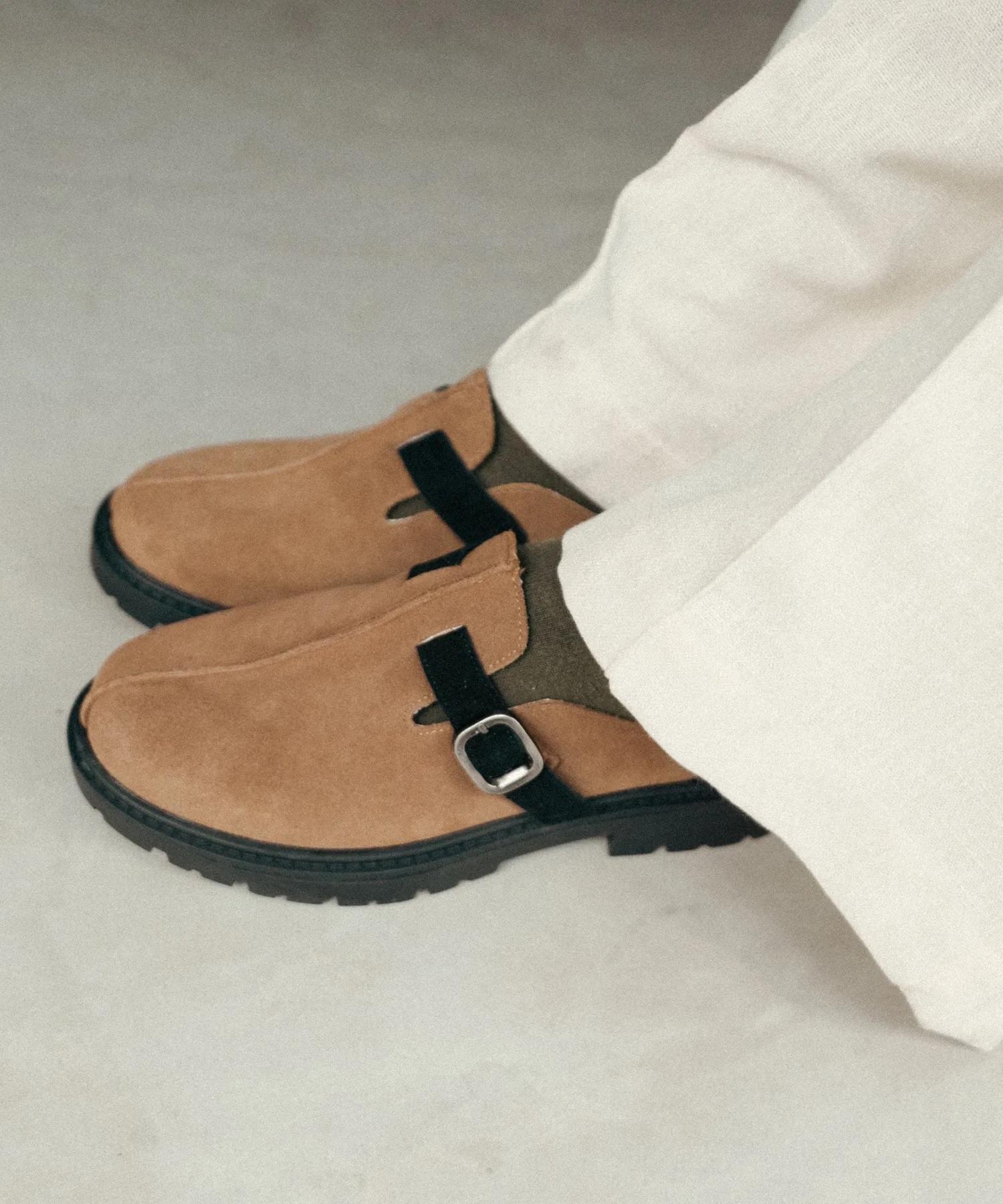 Мужские сабо cii Split Leather Mule Sabot
