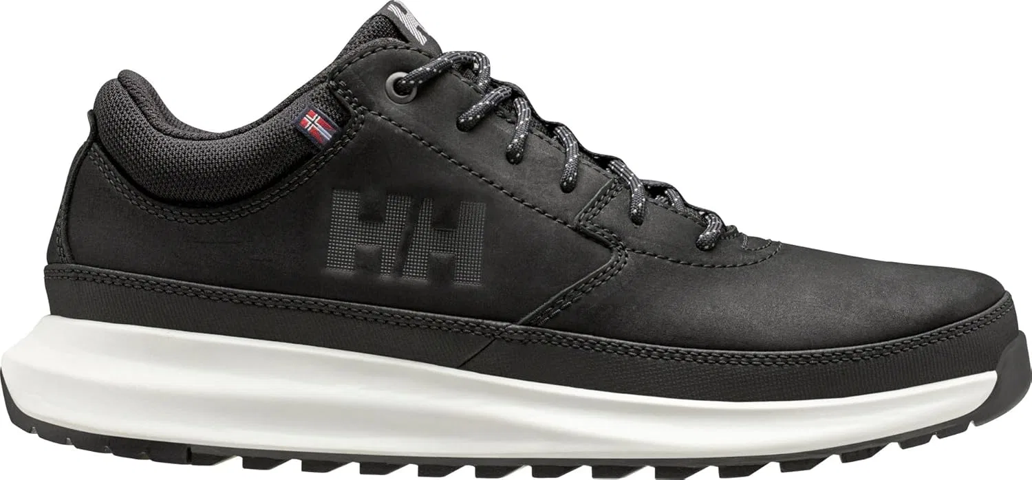 Мужские водонепроницаемые кожаные туфли Helly Hansen Beckett, Black — фото 4