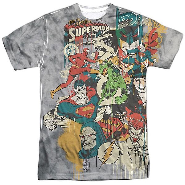 

Футболка Dc comics friends or foes с коротким рукавом Licensed Character