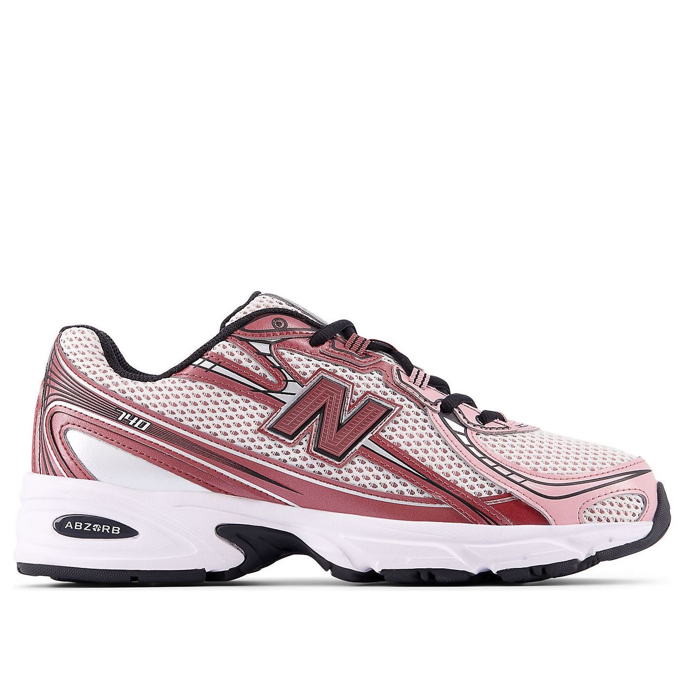Кроссовки (WMNS) New Balance 740 'Washed Burgundy Pink Taffy' — фото 2