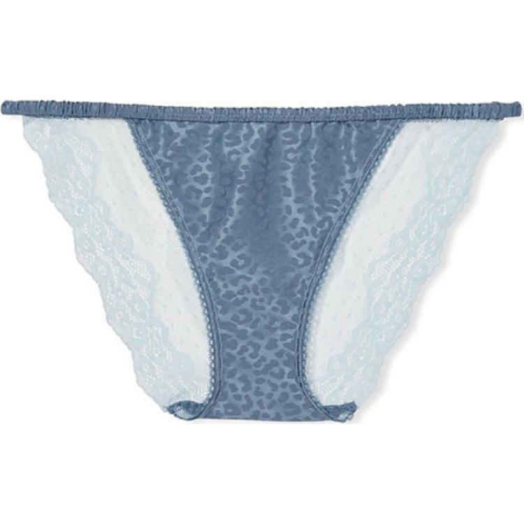 

THE MIX Трусы Женские 1 упаковка Выстиранный деним синий Victoria's Secret