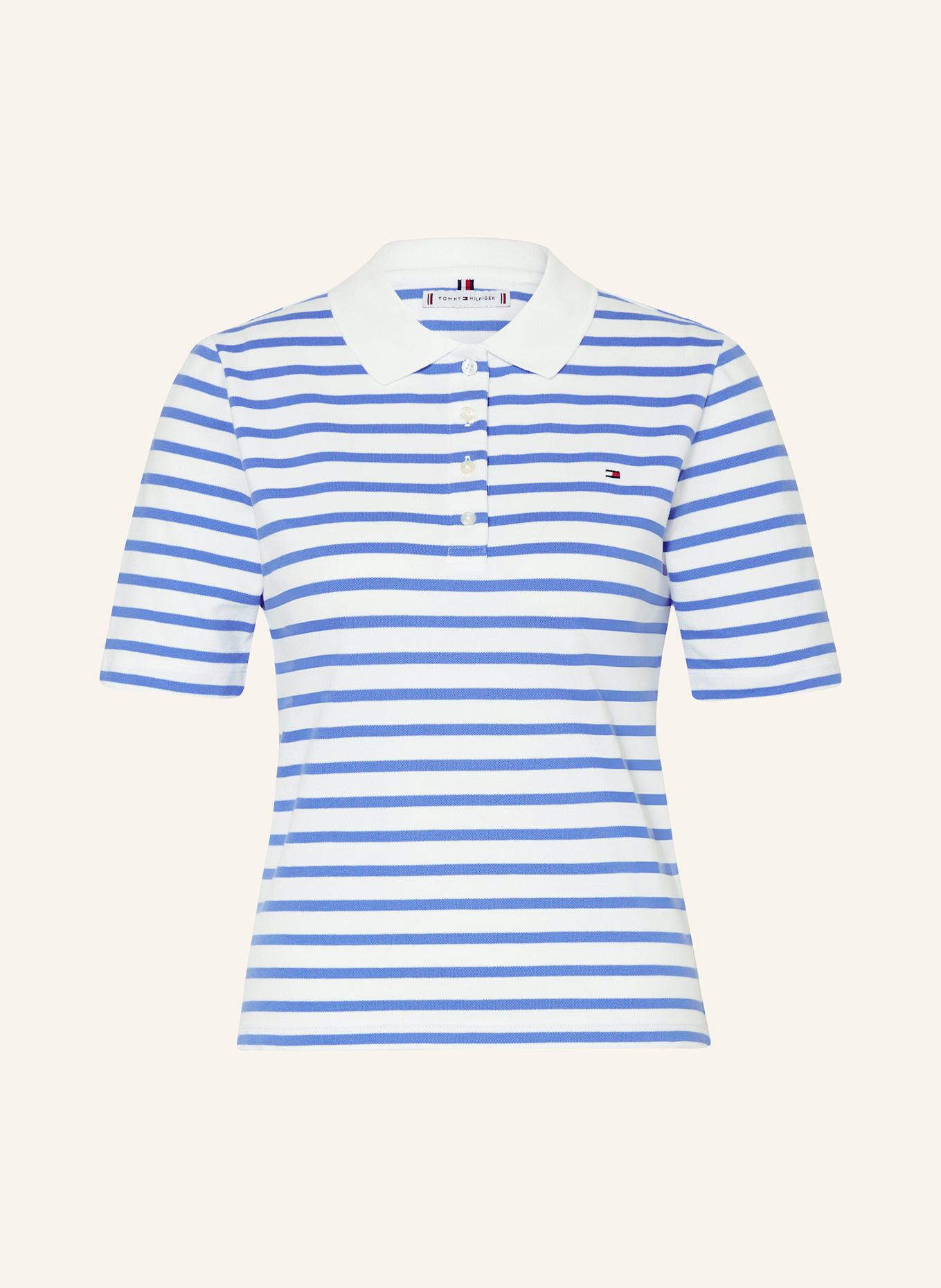 

Рубашка поло из пике Tommy Hilfiger, мультиколор