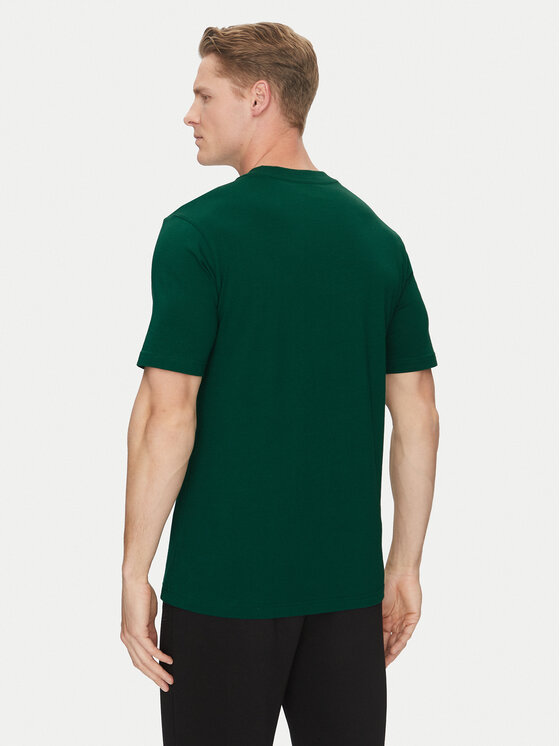 Футболка обычного кроя Essentials Big Logo JE8932 Adidas, зеленый — фото 3