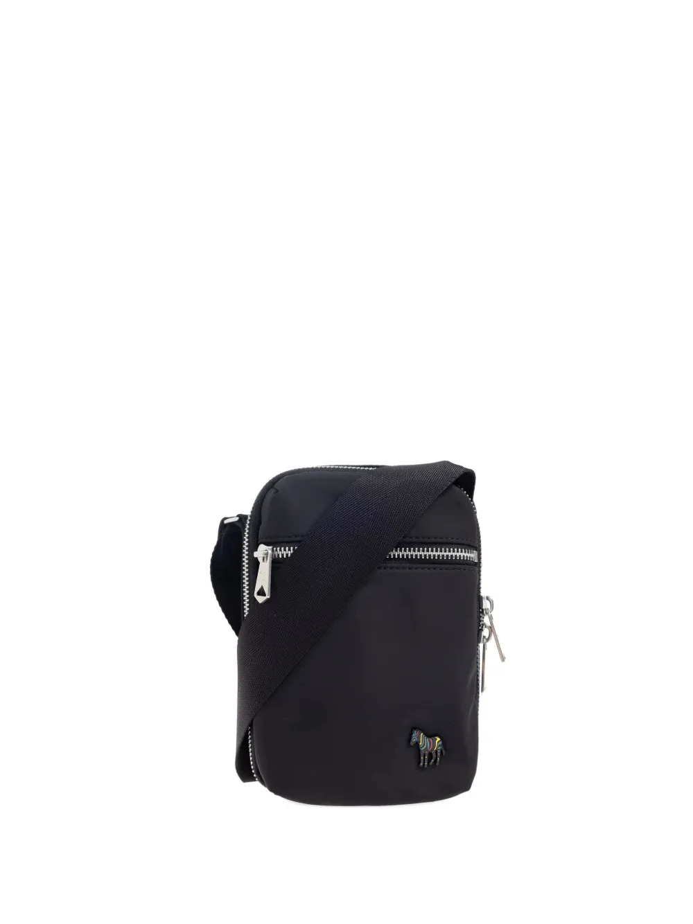 

Сумка на плечо с зебровым принтом Paul Smith, черный