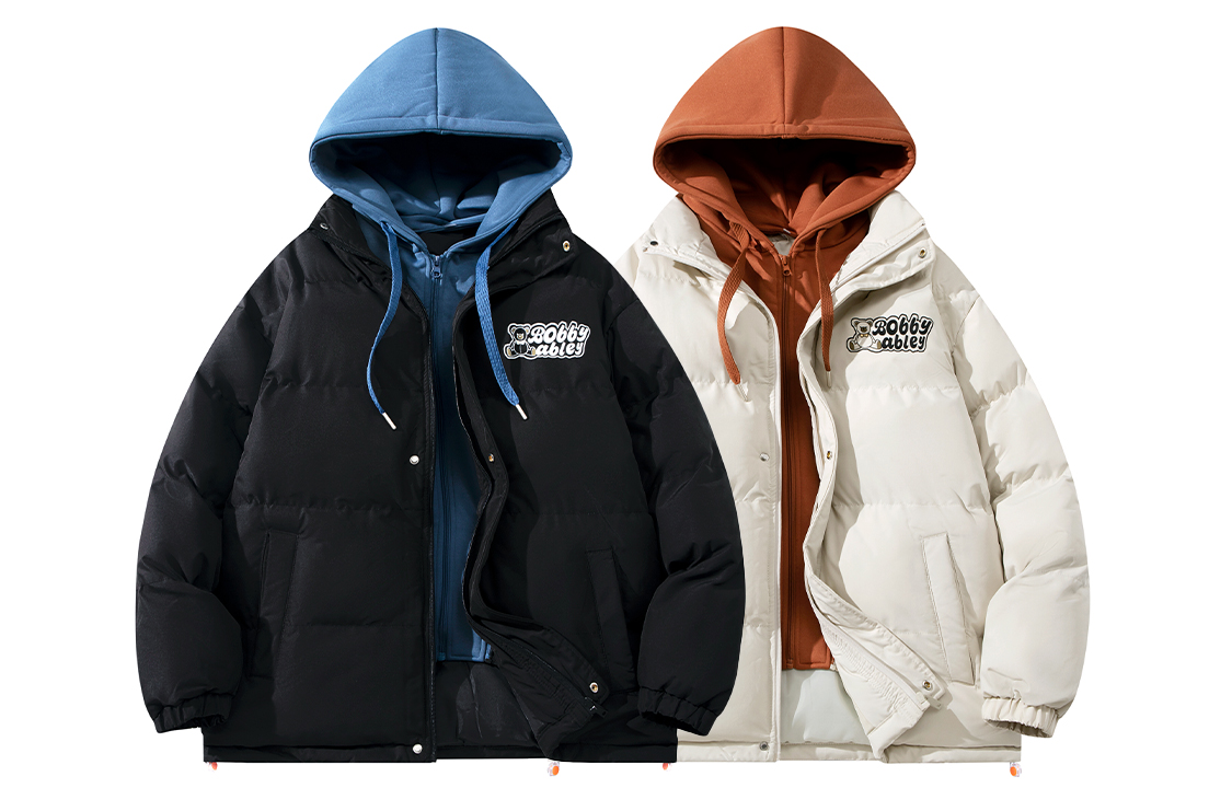 

BOBBY ABLEY Пуховик Unisex, 2 Pack (Black Blue+Beige Orange)