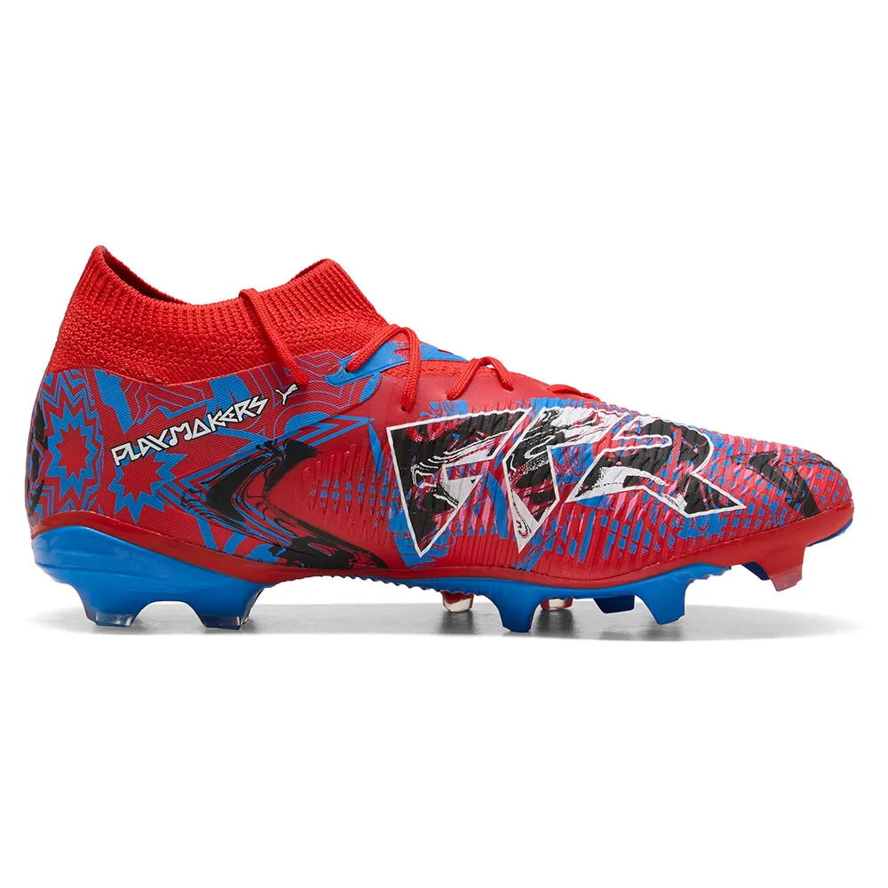 Футбольные бутсы Puma Future 8 Match Playmakers FG/AG, красный — фото 3