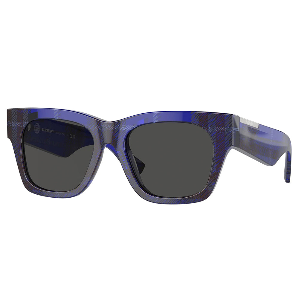 

Burberry BE 4424 411487 52 мм женские квадратные солнцезащитные очки, цвет check blue