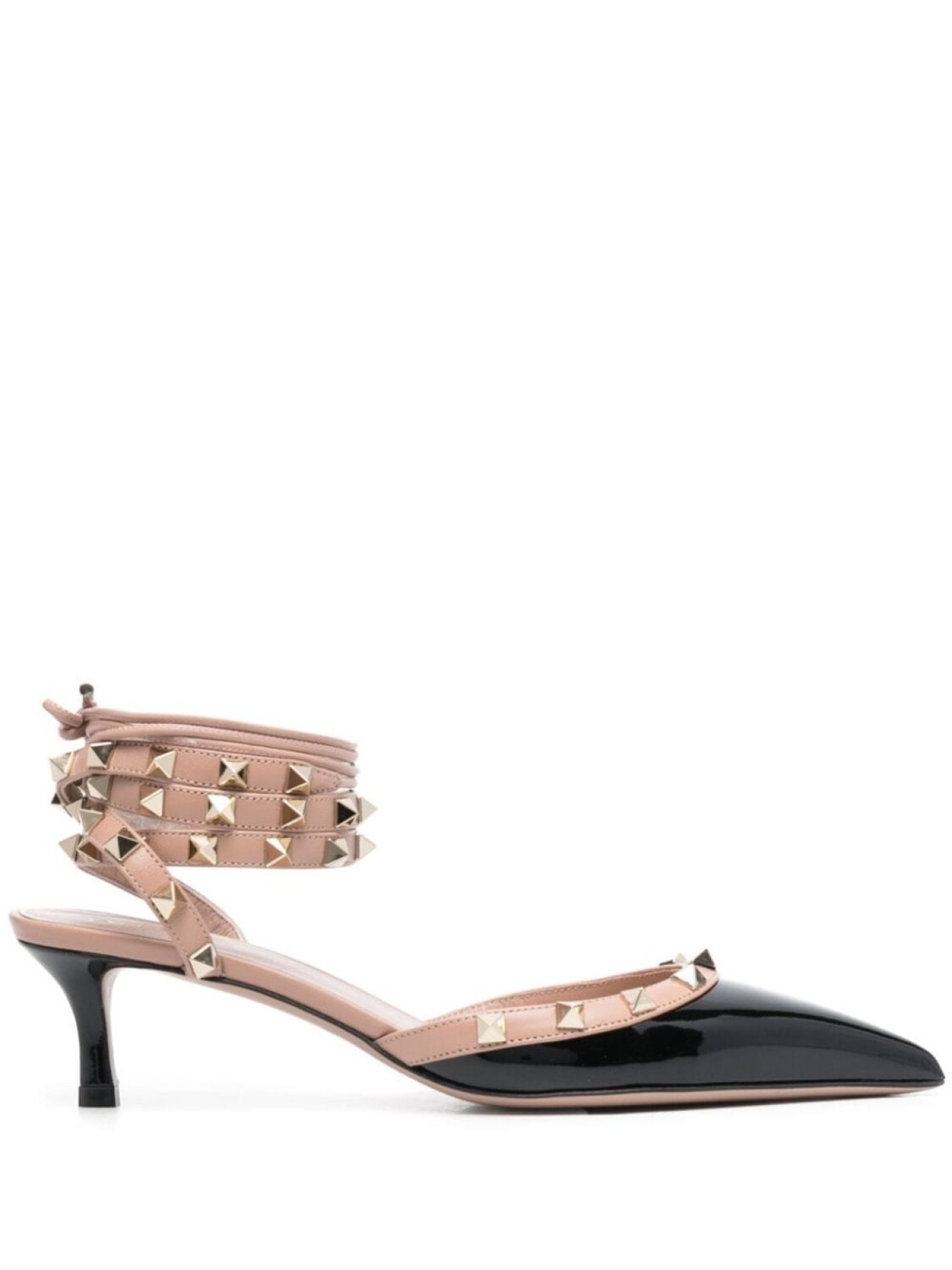 

Valentino Garavani лакированные туфли Rockstud 60, черный