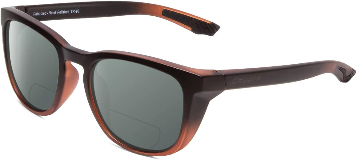 

Солнцезащитные очки унисекс Coyote Offshore с квадратными линзами, поляризованные или бифокальные | Матовый черный и коричневый | 53 мм, Matte Black-brown Frame/Grey Lens