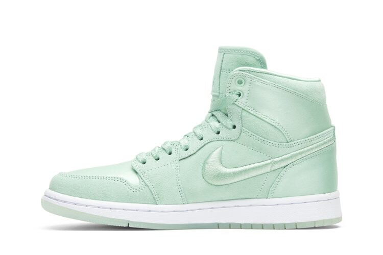 Кроссовки Air Jordan Wmns Air Jordan 1 Retro High 'Season of Her: Mint', зеленый — фото 3