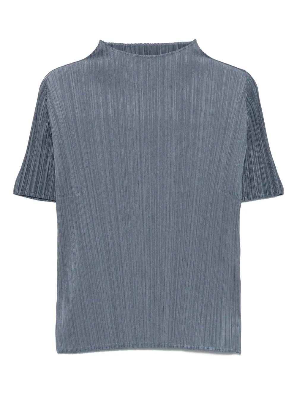 

Плиссированная футболка Pleats Please Issey Miyake, синий